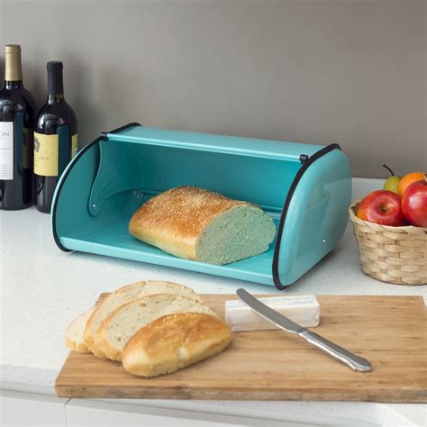 used metal bread box|plastic storage containers for bread.